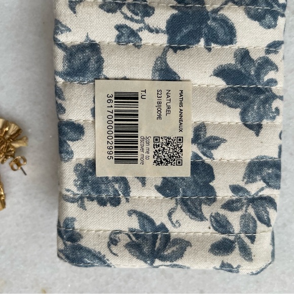 Sezane Mathis Anneaux Gold Fan Statement Earrings - Picture 6 of 7